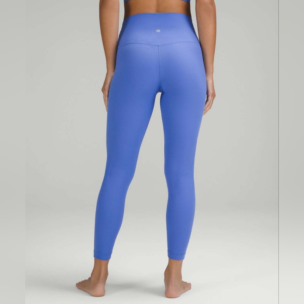 Lululemon Align Ribbed High-Rise Pant 25" Wild Indigo